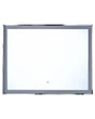 Wall Mounted Hanging LED Mirror 90 x 70 cm Rectangular Modern Bathroom Glamour Make-Up Beliani