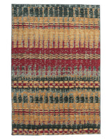 Area Rug Multicolour 140 x 200 cm Flat Weave Beliani