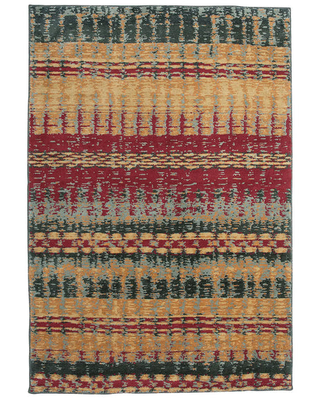 Area Rug Multicolour 160 x 230 cm Flat Weave Beliani