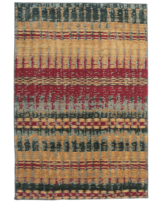 Area Rug Multicolour 160 x 230 cm Flat Weave Beliani