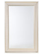 Wall Hanging Mirror Gold 60 x 90 cm Synthetic Frame Modern Glam Style Living Room Bedroom Beliani