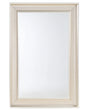 Wall Hanging Mirror Gold 60 x 90 cm Synthetic Frame Modern Glam Style Living Room Bedroom Beliani
