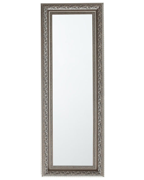 Wall Hanging Mirror Gold 51 x 141 cm Decorative Accent Piece Horizontal Vertical Living Room Bedroom Beliani