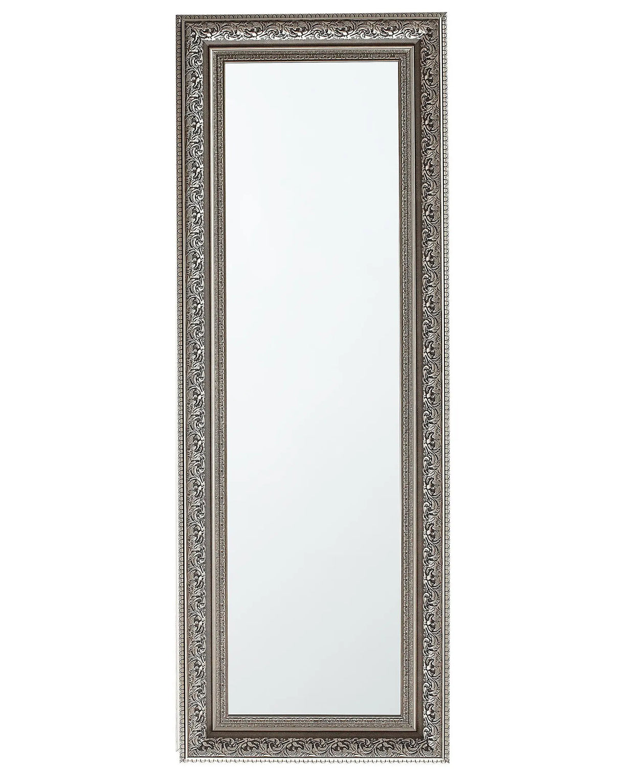 Wall Hanging Mirror Gold 51 x 141 cm Decorative Accent Piece Horizontal Vertical Living Room Bedroom Beliani
