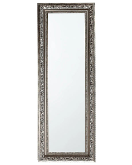 Wall Hanging Mirror Gold 51 x 141 cm Decorative Accent Piece Horizontal Vertical Living Room Bedroom Beliani