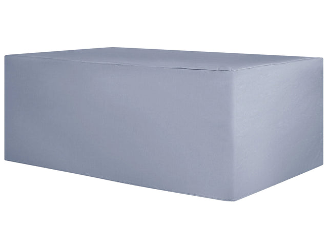 Garden Furniture Cover Grey PVC Fabric 205 x 70 x 35 cm Rain Cover Beliani
