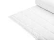 Duvet White Polyester Blend Single Size 155 x 220 cm Light Filling Quilted Beliani