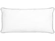 Bed Pillow White Japara Cotton Rectangular 40 x 80 cm Bedroom Cushion Sleeping  Beliani