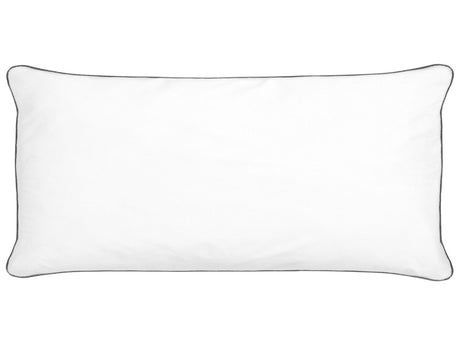 Bed Pillow White Japara Cotton Rectangular 40 x 80 cm Bedroom Cushion Sleeping  Beliani