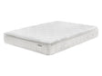 Pocket Spring Mattress White Bamboo Fabric EU Double 4ft6 5 Zone Medium Firm Removable Cover Beliani