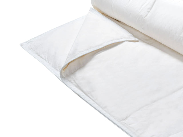 Duvet Japara Cotton Duck Down Filling 220 x 240 cm All-Season Two Layers Double Beliani