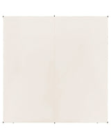 Outdoor Garden Patio Shade Sail Canopy Sunscreen Square 3x3 m Water UV Resistant Off-White Beliani