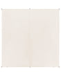 Outdoor Garden Patio Shade Sail Canopy Sunscreen Square 3x3 m Water UV Resistant Off-White Beliani