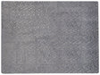 Blanket Grey Polyester 150 x 200 cm Bedspread Throw Golden Star Pattern Living Room Bedroom Beliani