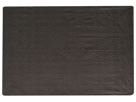 Bedspread Brown Polyester Fabric 140 x 210 cm Embossed Pattern Decorative Throw Bedding Classic Design Bedroom Beliani