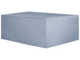 Garden Furniture Cover Grey PVC Fabric 120 x 90 x 65 cm Rain Cover Beliani