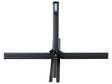 Outdoor Umbrella Cross Base Steel Garden Accessory  Beliani