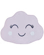 Area Rug Pink Cloud Print 90 x 120 cm Low Pile for Children Playroom  Beliani