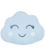 Area Rug Blue  90 x 120 cm Cloud Shape Low Pile for Children Playroom  Beliani