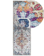Area Rug Multicolour Polyester 80 x 240 cm Runner Oriental Vintage Distressed Living Room Bedroom Hallway Beliani