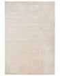 Area Rug Light Beige Viscose 160 x 230 cm Tufted Low Pile Modern Beliani