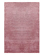 Area Rug Pink Viscose 140 x 200 cm Tufted Low Pile Modern Beliani