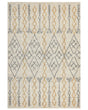Rug Beige Cotton 160 x 230 cm Geometric Pattern Hand Tufted Flatweave Living Room Bedroom Beliani