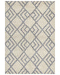 Area Rug Beige and Rug Cotton 160  x 230  cm Rectangular Hand Tufted Living Room Bedroom Decor Beliani