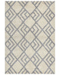 Area Rug Beige and Rug Cotton 160  x 230  cm Rectangular Hand Tufted Living Room Bedroom Decor Beliani