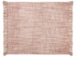 Blanket  Brown Acrylic 125 x 150 cm Decorative Throw Abstract Reverse Pattern Beliani