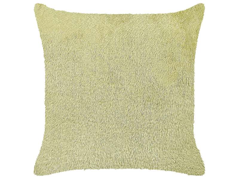 Decorative Cushion Green Polyester 45 x 45 cm Boho Design Decor Accessories Beliani