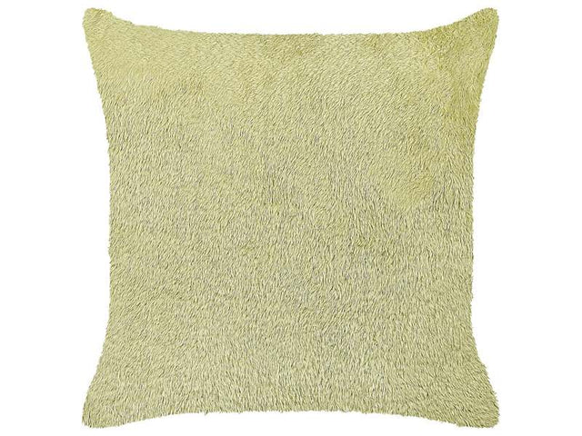 Decorative Cushion Green Polyester 45 x 45 cm Boho Design Decor Accessories Beliani