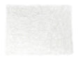 Bedding Throw White 150 x 200 cm Faux Fur Shaggy Fuzzy Bedroom Beliani
