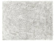 Bedspread Grey Soft Fabric 150 x 200 cm Faux Fur Blanket Beliani