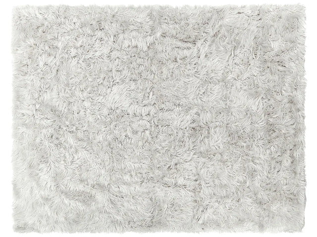 Bedspread Grey Soft Fabric 150 x 200 cm Faux Fur Blanket Beliani