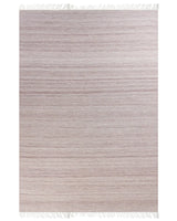 Area Rug Light Red Recycled PET160 x 230 cm Indoor Outdoorwith Fringe Beliani