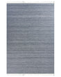 Area Rug Grey Recycled PET 160 x 230cm Indoor Outdoorwith Fringe Beliani