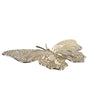 Home Decoration Gold Aluminum Butterfly Shaped Table Decor Figurine Modern Industrial Design Beliani