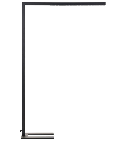 Floor LED Lamp Black Aluminium 194 cm Height Touch Switch Dimming Motion Sensor Modern Lighting Home Office Beliani