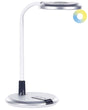 LED Desk Lamp Silver Synthetic Table Lighting Reding Computer Lamp Adjustable Arm Dimmer Colour Temperature Change  Beliani