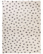 Rug Light Beige Cotton 200 x 300 cm Rectangular Animal Motif Modern Beliani