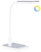 LED Desk Lamp White Table Lighting Reding Computer Lamp Adjustable Arm Dimmer Colour Temperature Change  Beliani