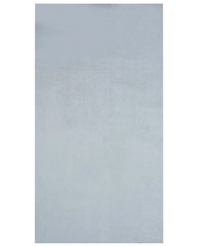 Faux Rabbit Fur Rug Mint Grey Artificial Polyester Fur 80 x 150 cm Soft Shaggy High Pile Rug Beliani