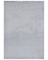 Faux Rabbit Fur Rug Grey Artificial Polyester Fur 160 x 230  cm Soft Shaggy High Pile Rug Beliani