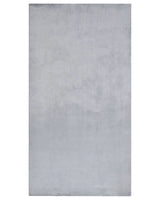 Faux Rabbit Fur Rug Grey Artificial Polyester Fur 80 x 150 cm Soft Shaggy High Pile Rug Beliani