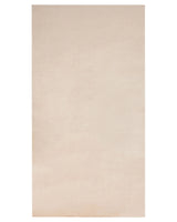 Faux Rabbit Fur Rug Beige Artificial Polyester Fur 80 x 150 cm Soft Shaggy High Pile Rug Beliani