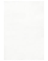 Faux Rabbit Fur Rug White Artificial Polyester Fur 160 x 230  cm Soft Shaggy High Pile Rug Beliani