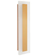 Outdoor LED Wall Light Lamp Gold 30 cm Steel Acrylic Modern Design Beliani