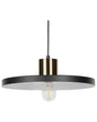 Pendant Lamp Black Brass Metal Modern Industrial Style Ceiling Light Living Room Dining Beliani