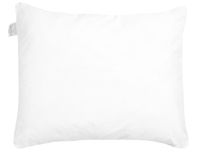 Bed Pillow White Microfibre Cover Polyester Filling 50 x 60 cm High Profile Soft Beliani